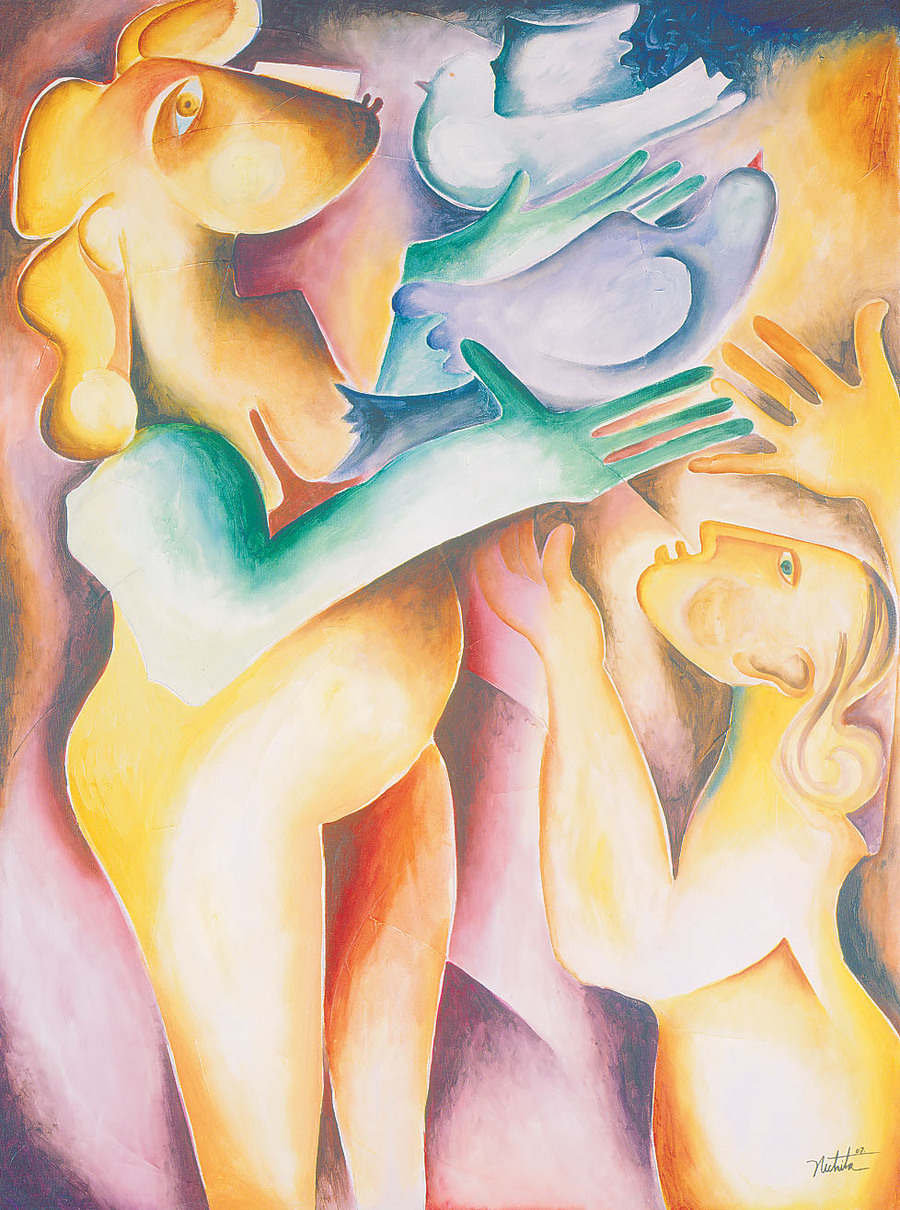 Alexandra Nechita Artist